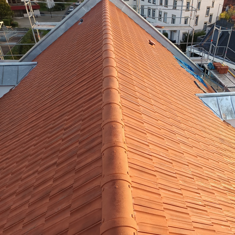 Rénovation toiture en tuiles mécaniques