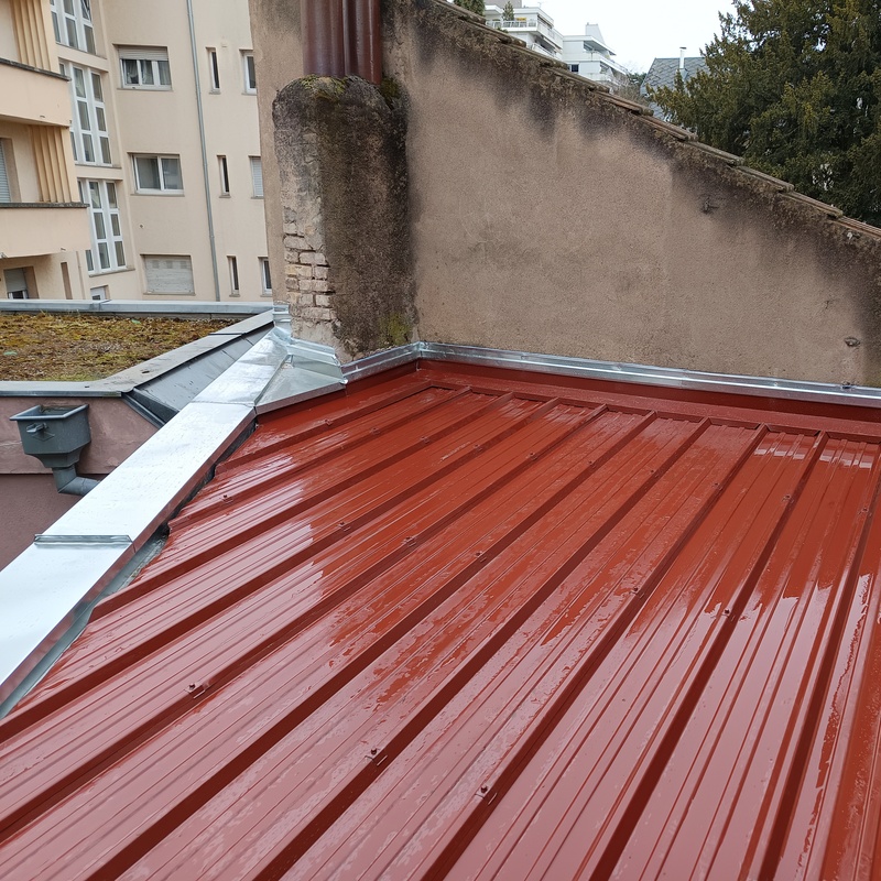 Couverture en Bac Acier